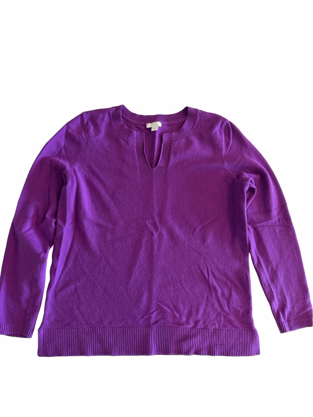 J. Jill Violet Purple Pullover Sweater. Size M.